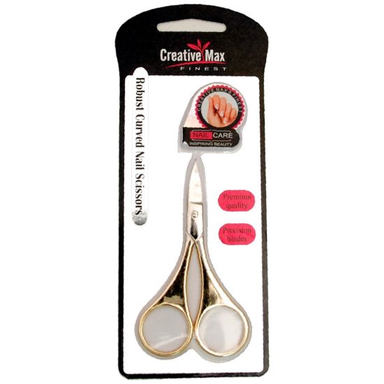 Creative Max Robust Curved Nail Scissors**