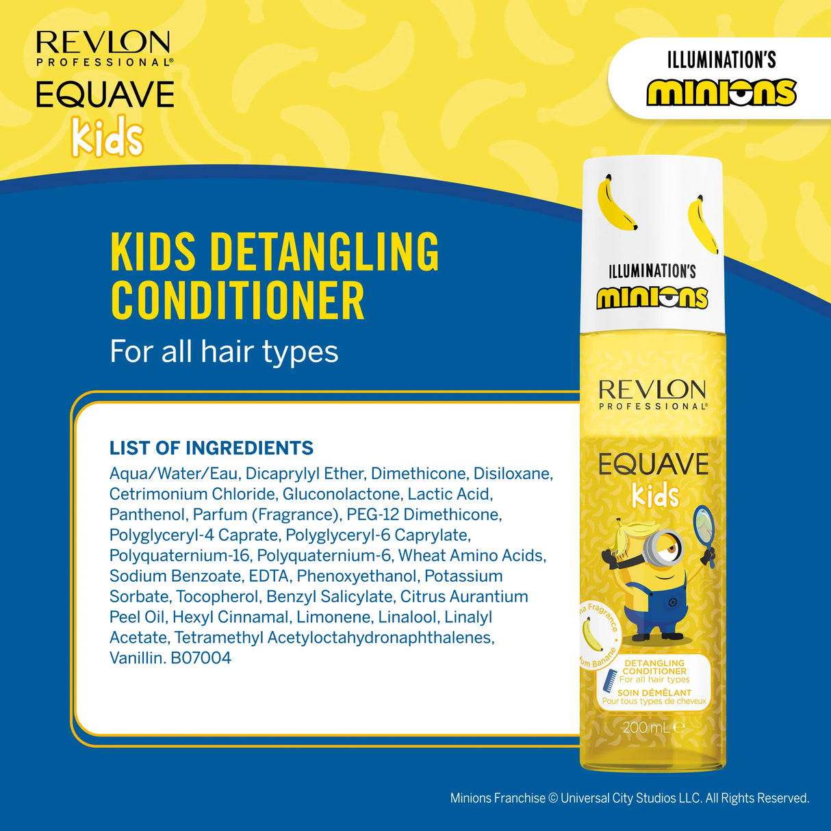 Revlon Equave Kids Minions Detangling Conditioner Spray 200ml