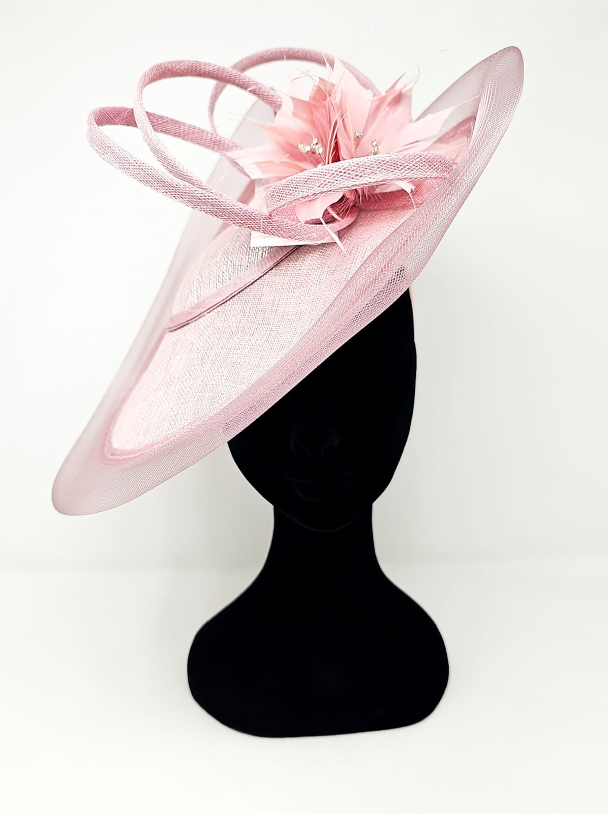 Metallic Rose Looped Rose Hatinator
