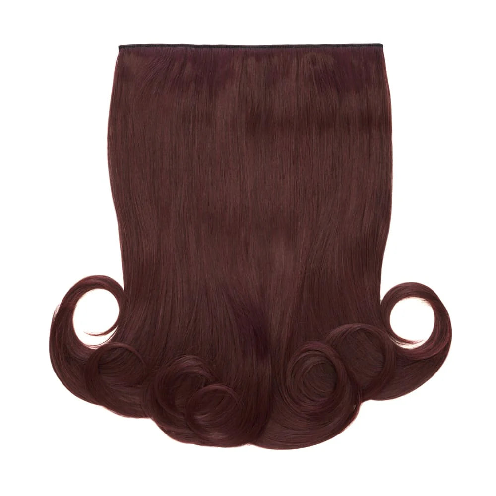 Stranded 20" Heat Resistant Flicky Clip In Hair Extension