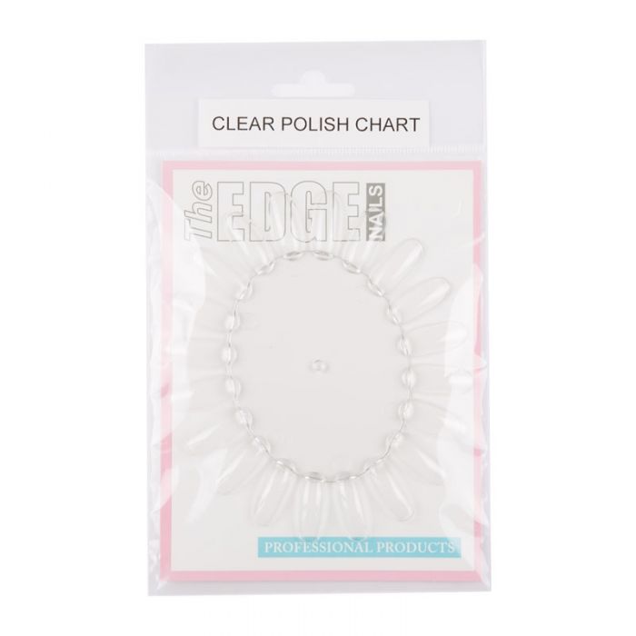 The Edge Clear Colour Wheel 20 Nails