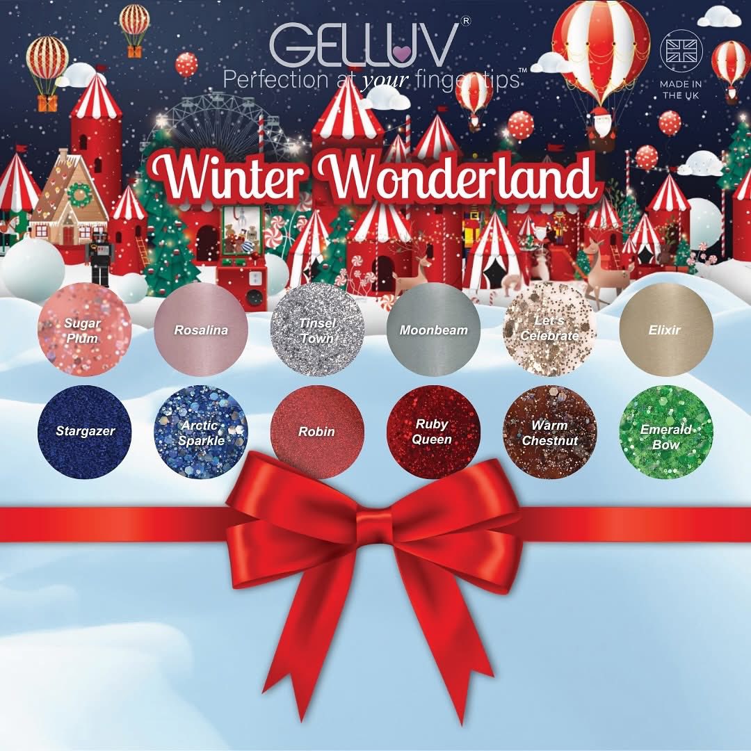 Gelluv Gel Polish Winter Wonderland Collection Hema Free 2025 8ml