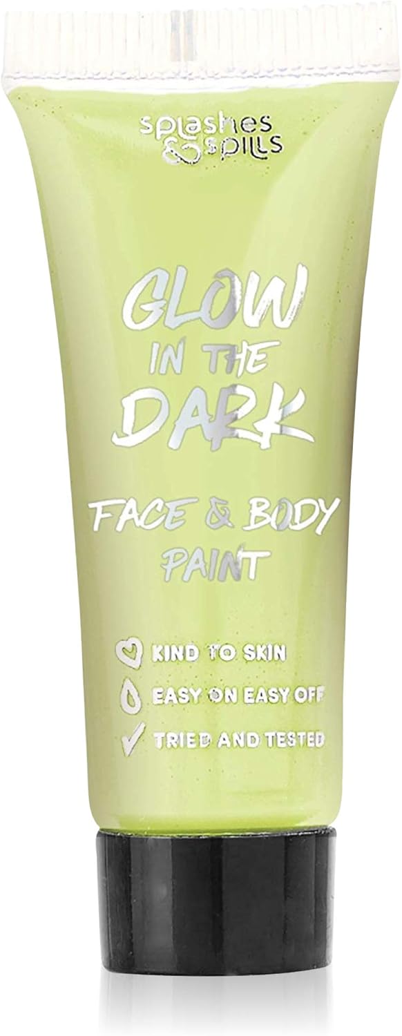 Splashes & Spills Glow In The Dark Face & Body Paint 10ml