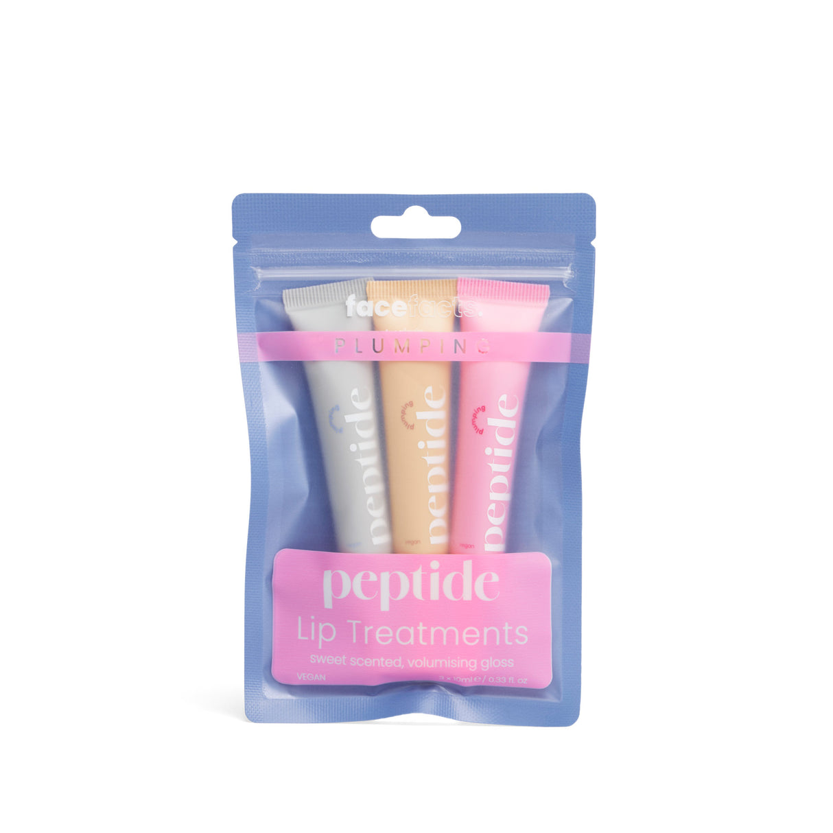 Face Facts Plumping Peptide Lip Treatments 3Pk