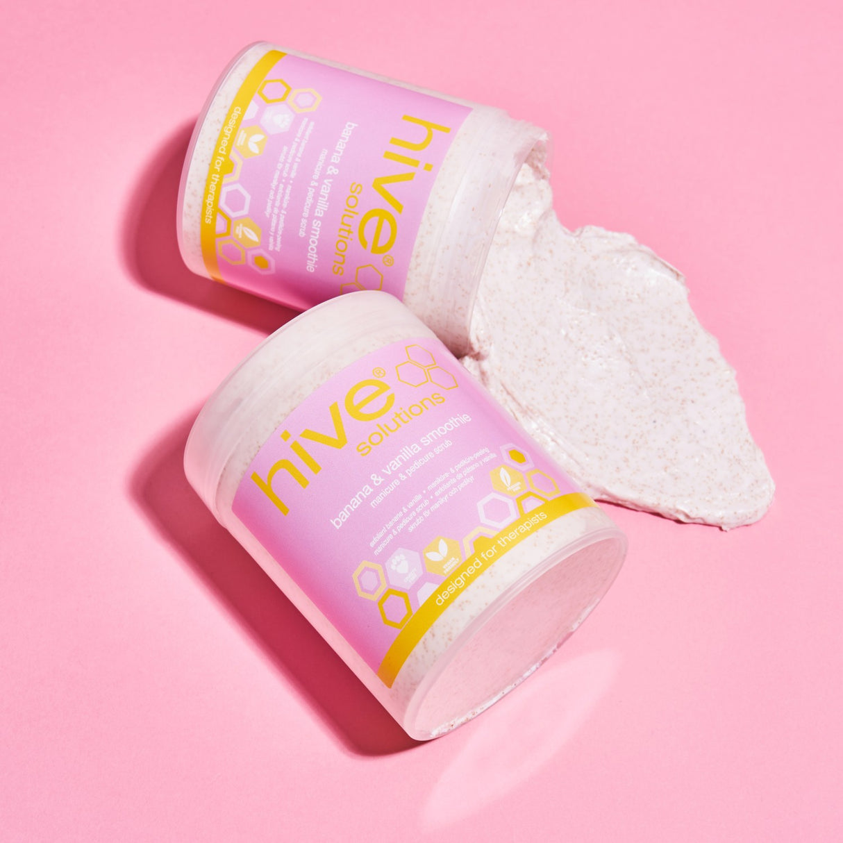 Hive Banana & Vanilla Smoothie Manicure & Pedicure Scrub 500ml
