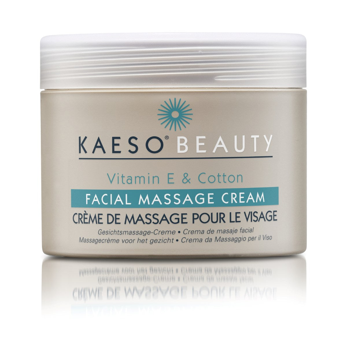 Kaeso Beauty Vitamin E & Cotton Facial Massage Cream 450ml