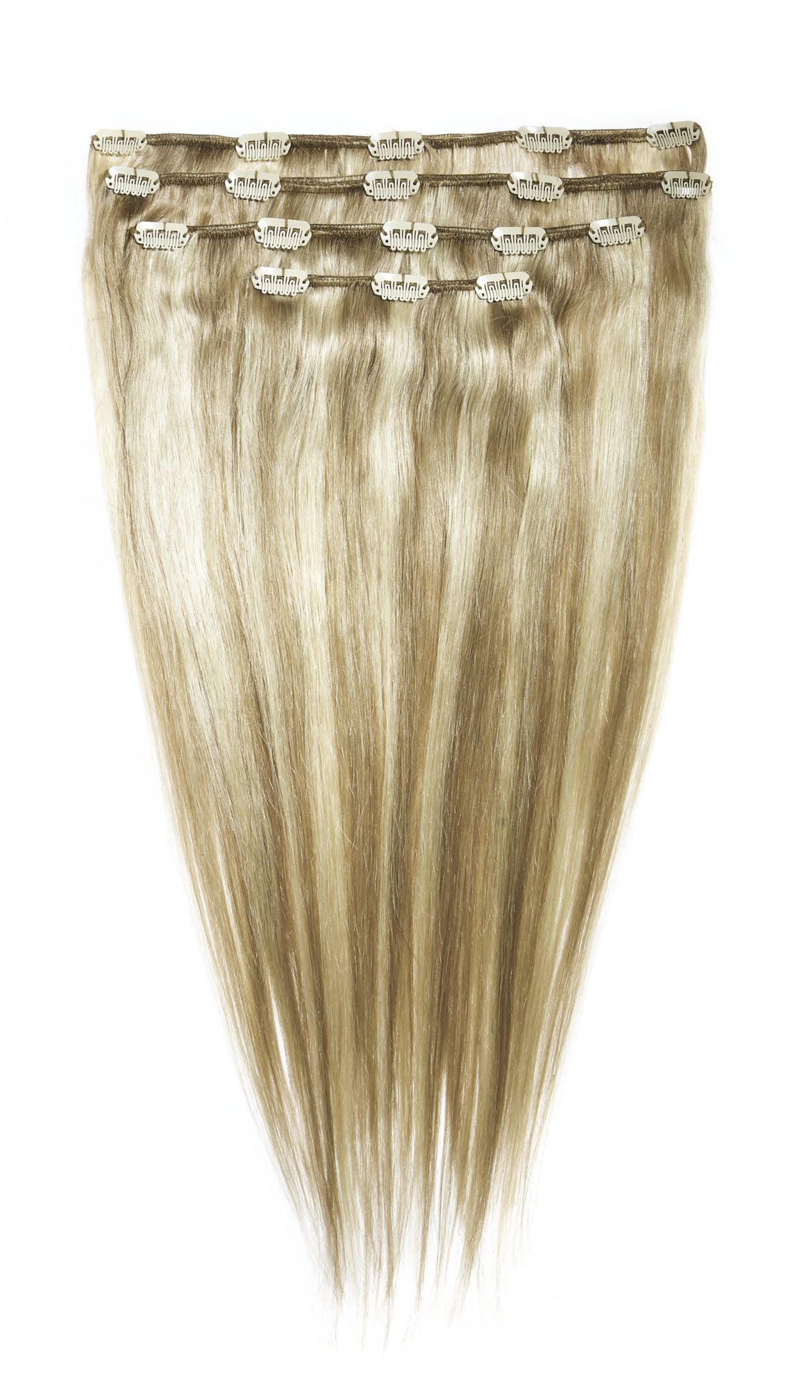 American Dream 4 Piece Clip In Human Hair Extensions 18" 18/22