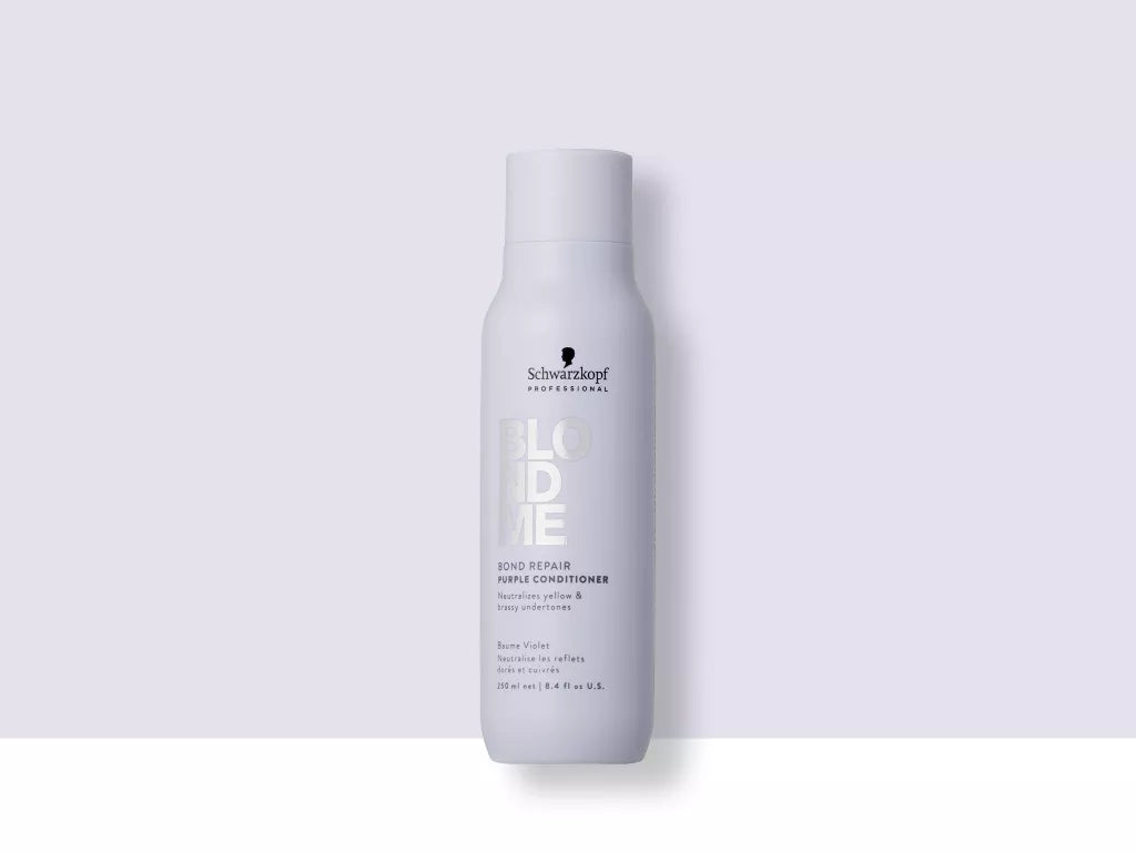 Schwarzkopf Blondme Bond Repair Purple Conditioner 250ml
