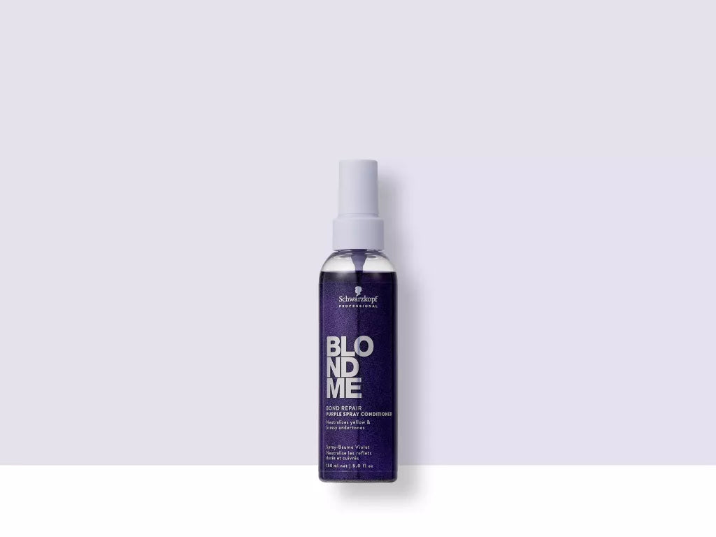 Schwarzkopf Blondme Bond Repair Purple Spray Conditioner 150ml