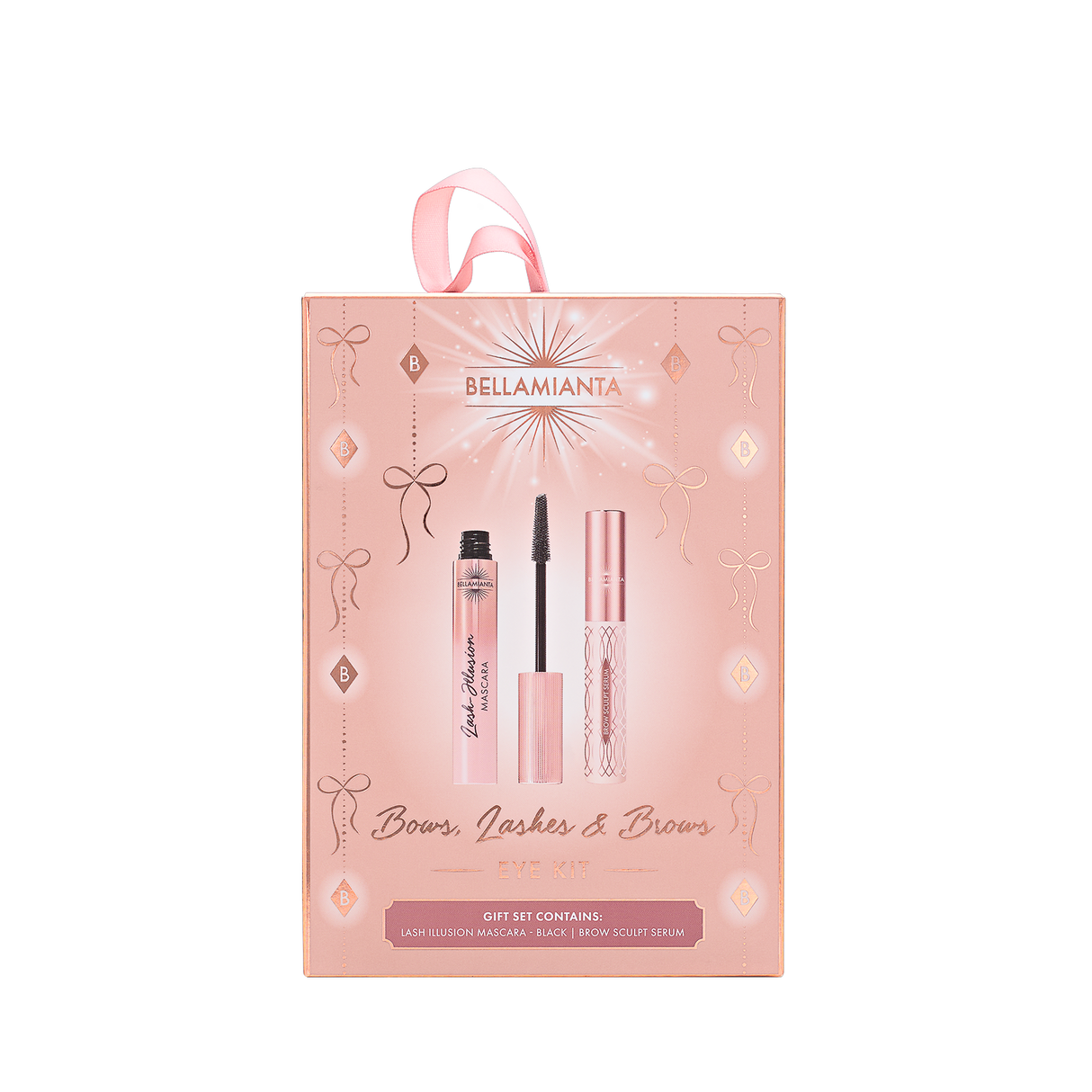 Bellamianta Bows Lashes & Brows Eye Kit