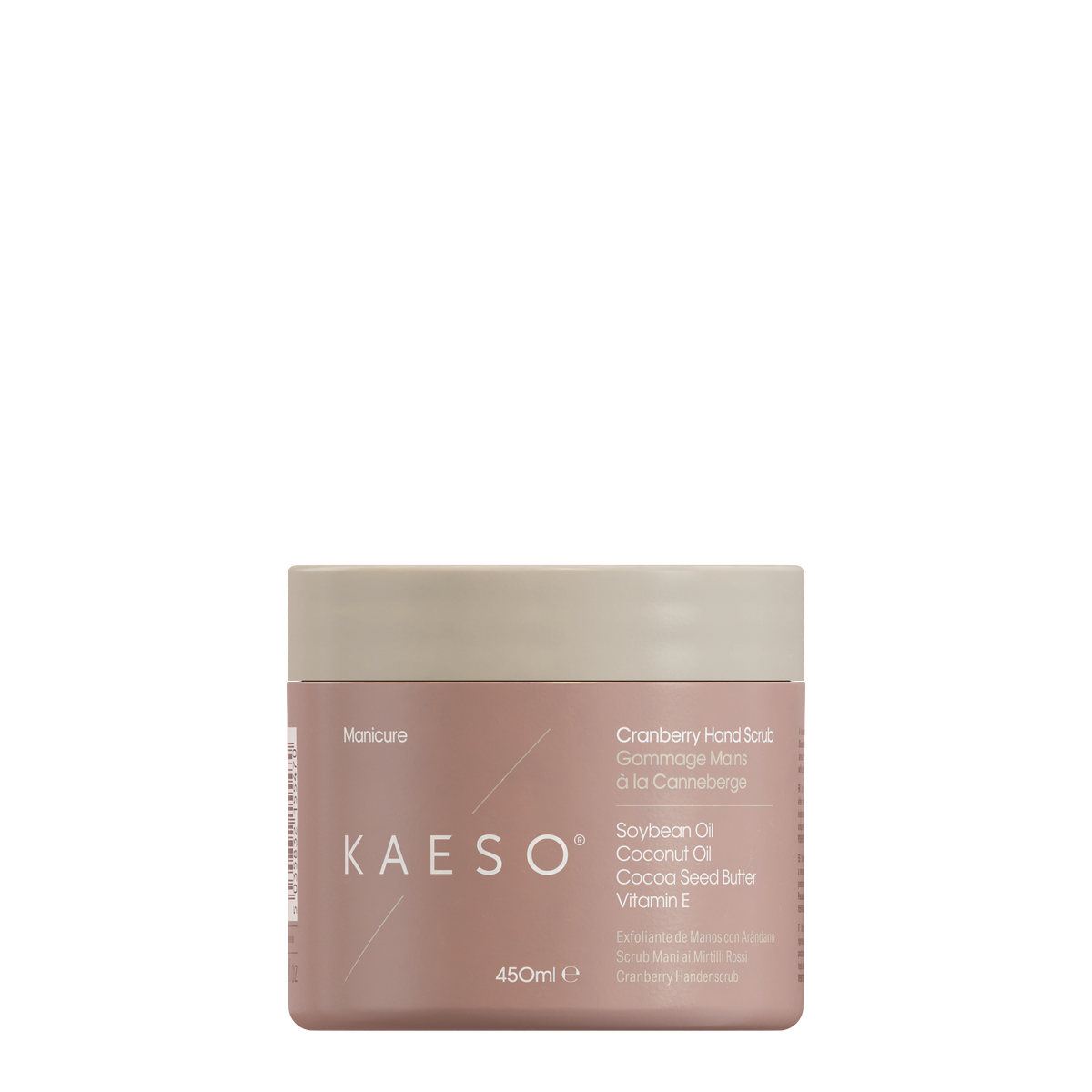 Kaeso Manicure Cranberry Hand Scrub 450ml