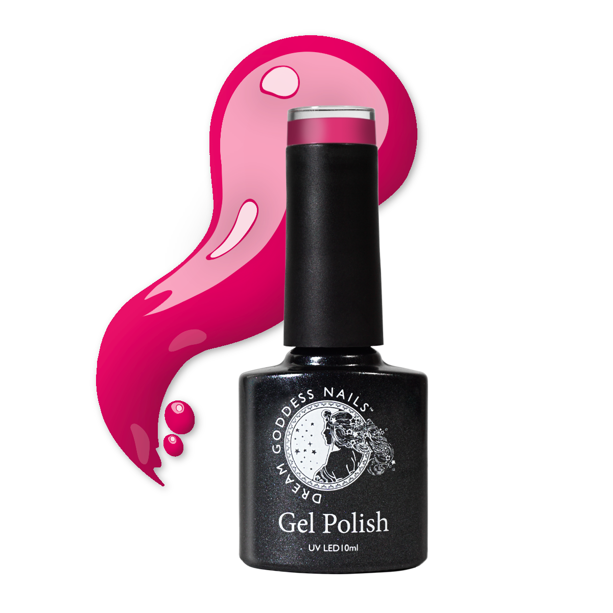 Dream Goddess Gel Polish CERISE Hema & TPO Free 10ml