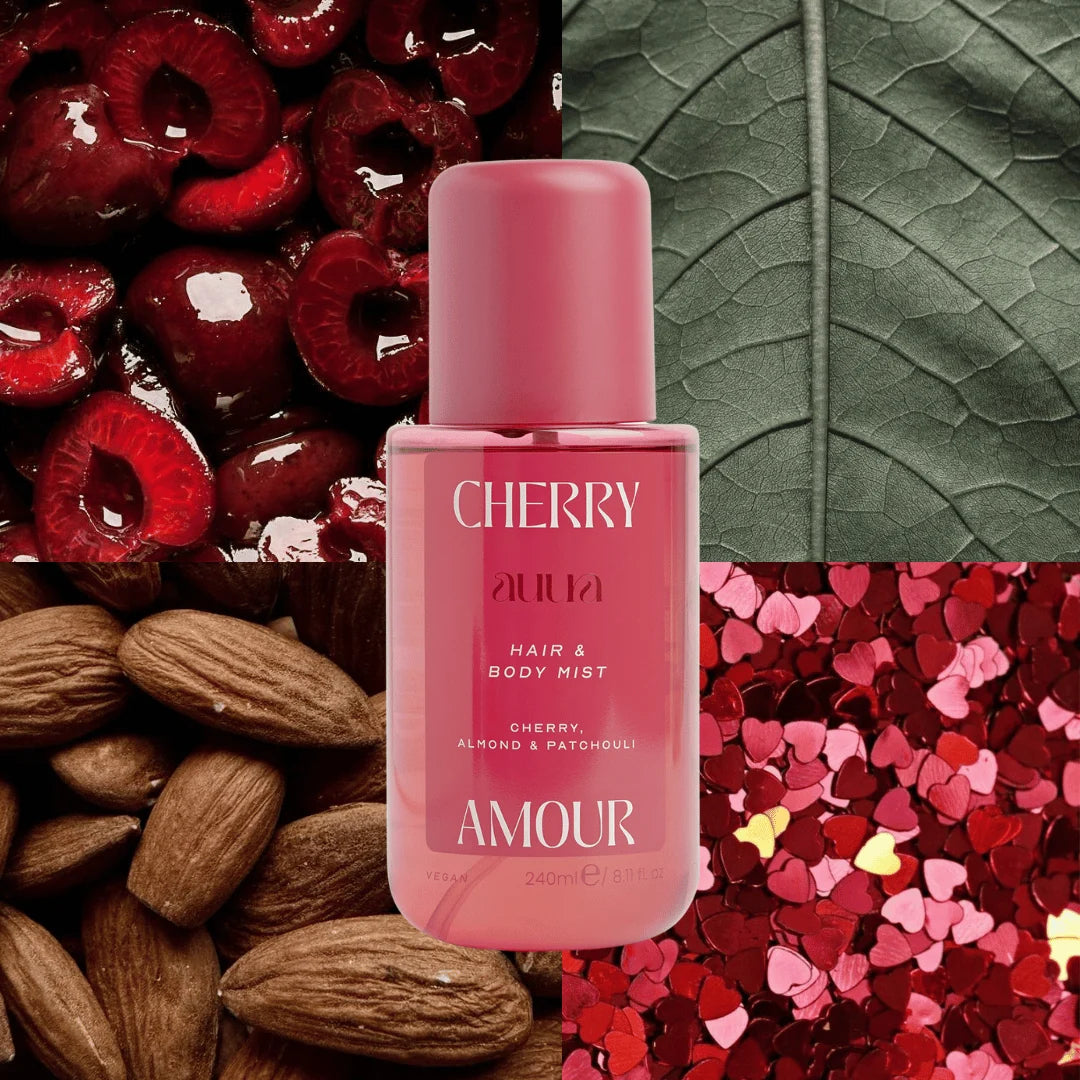 Auura Cherry Amour Hair & Body Mist 240ml