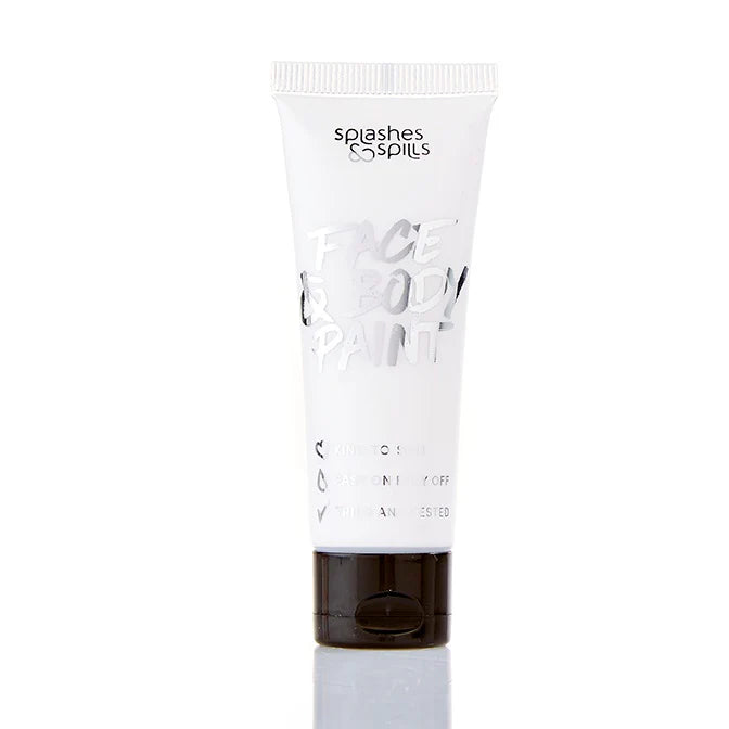 Splashes & Spills Face & Body Paint White 30ml