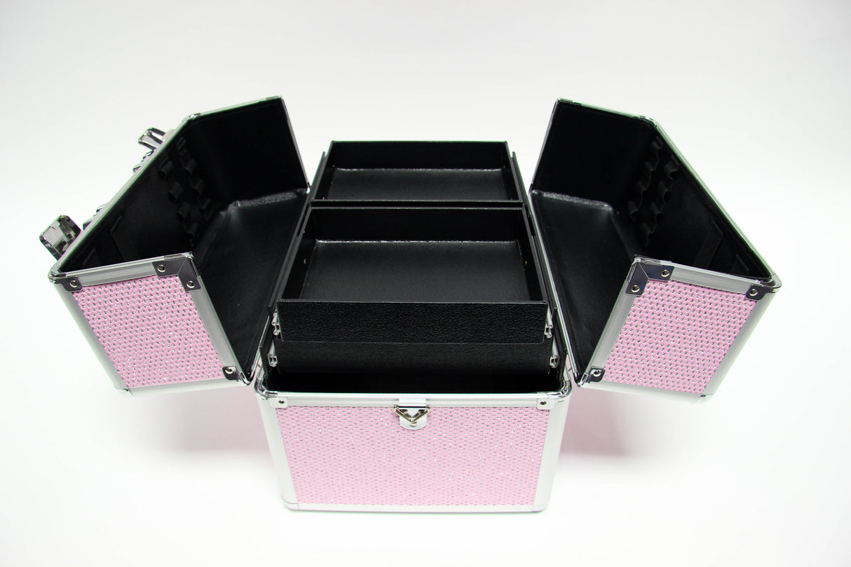 Pink Glitter Sparkle Equipment Expandable Case