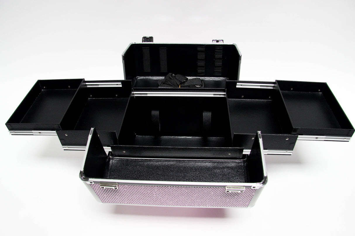 Pink Glitter Sparkle Equipment Expandable Case