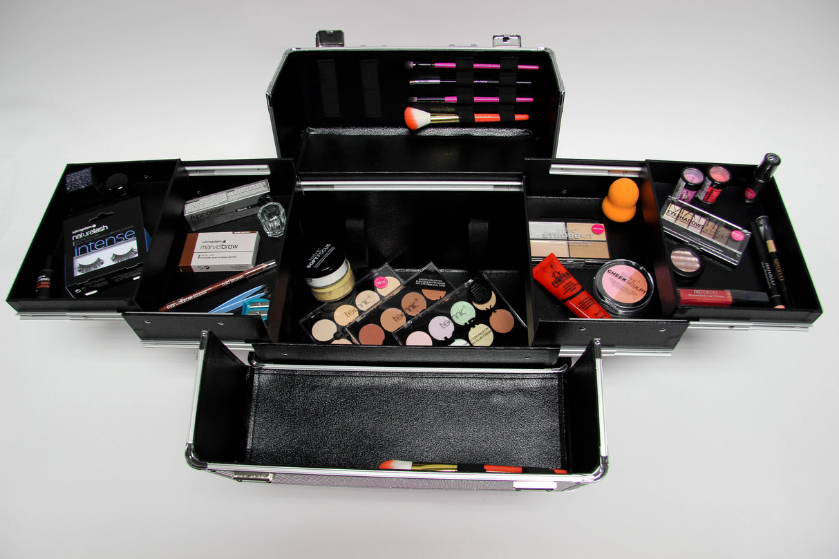 Pink Glitter Sparkle Equipment Expandable Case