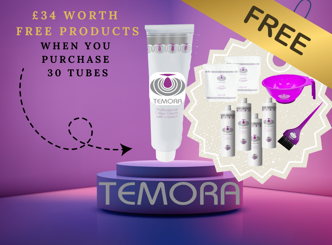 Temora 30 Tube Colour Deal Plus £34 In FREE Stock