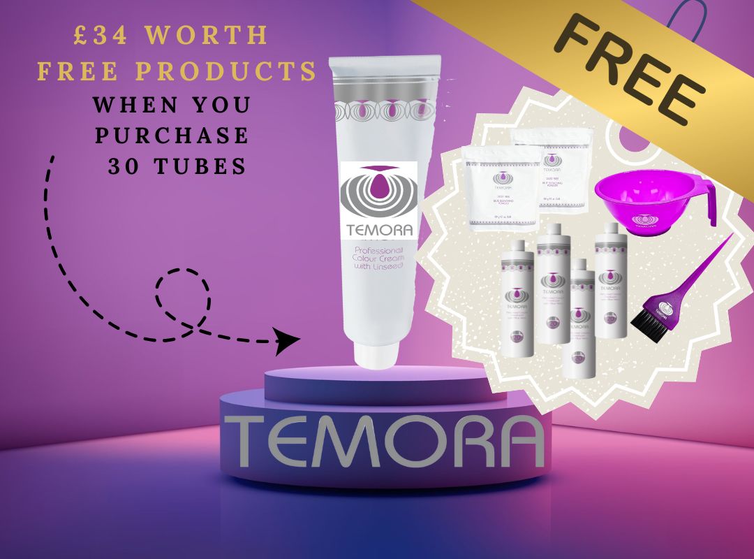 Temora 30 Tube Colour Deal Plus £34 In FREE Stock