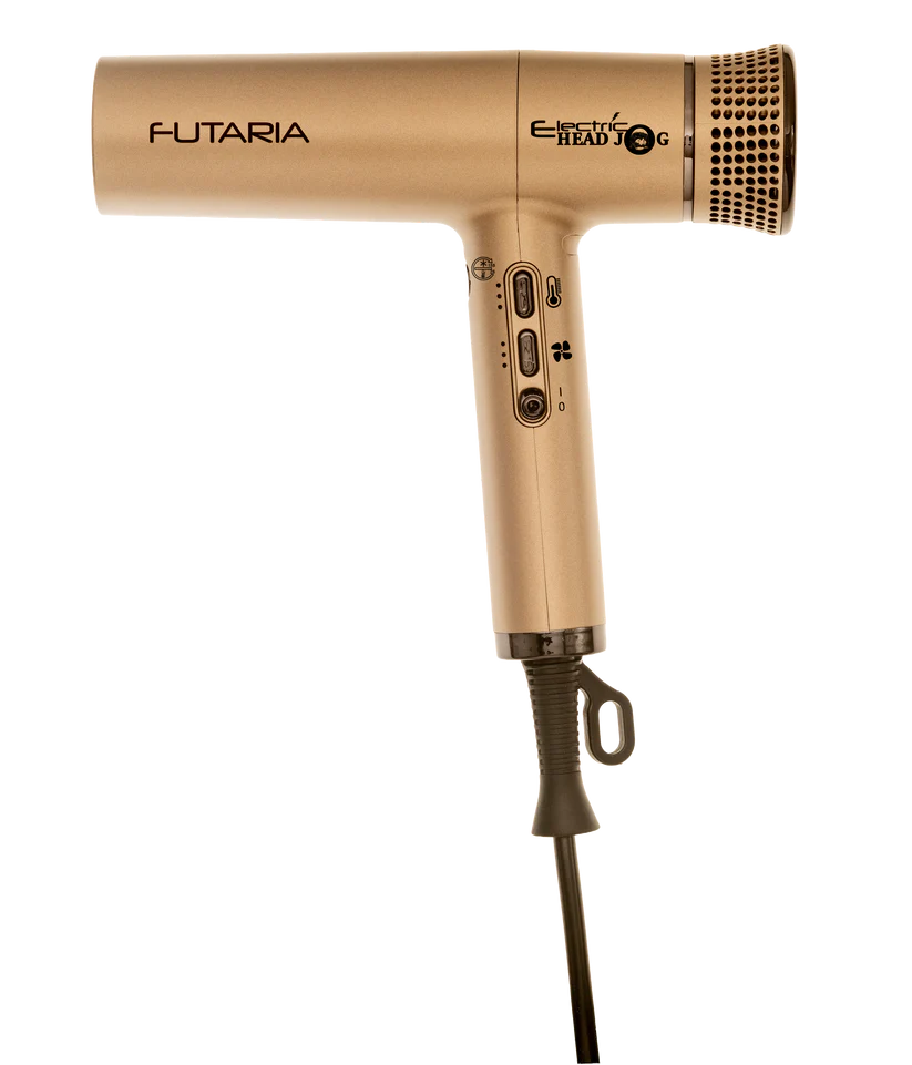 Electric Head Jog Futaria Moonlight Hair Dryer Gold