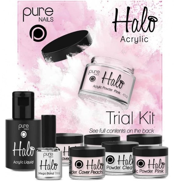 Pure Nails Halo Acrylic Trial Kit