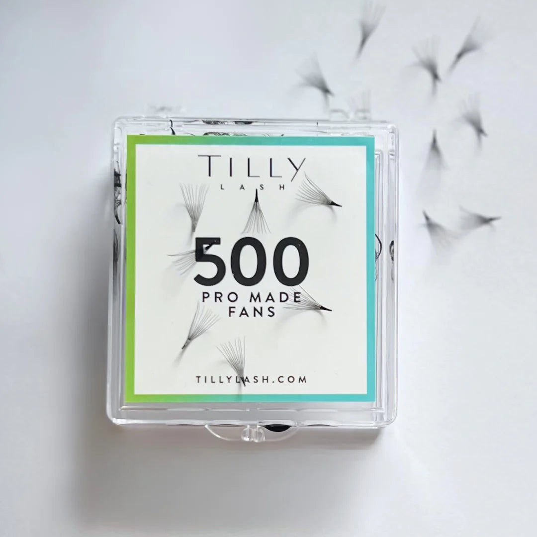 Tilly Lash 5D 0.05D Loose Promade Fans 500s**