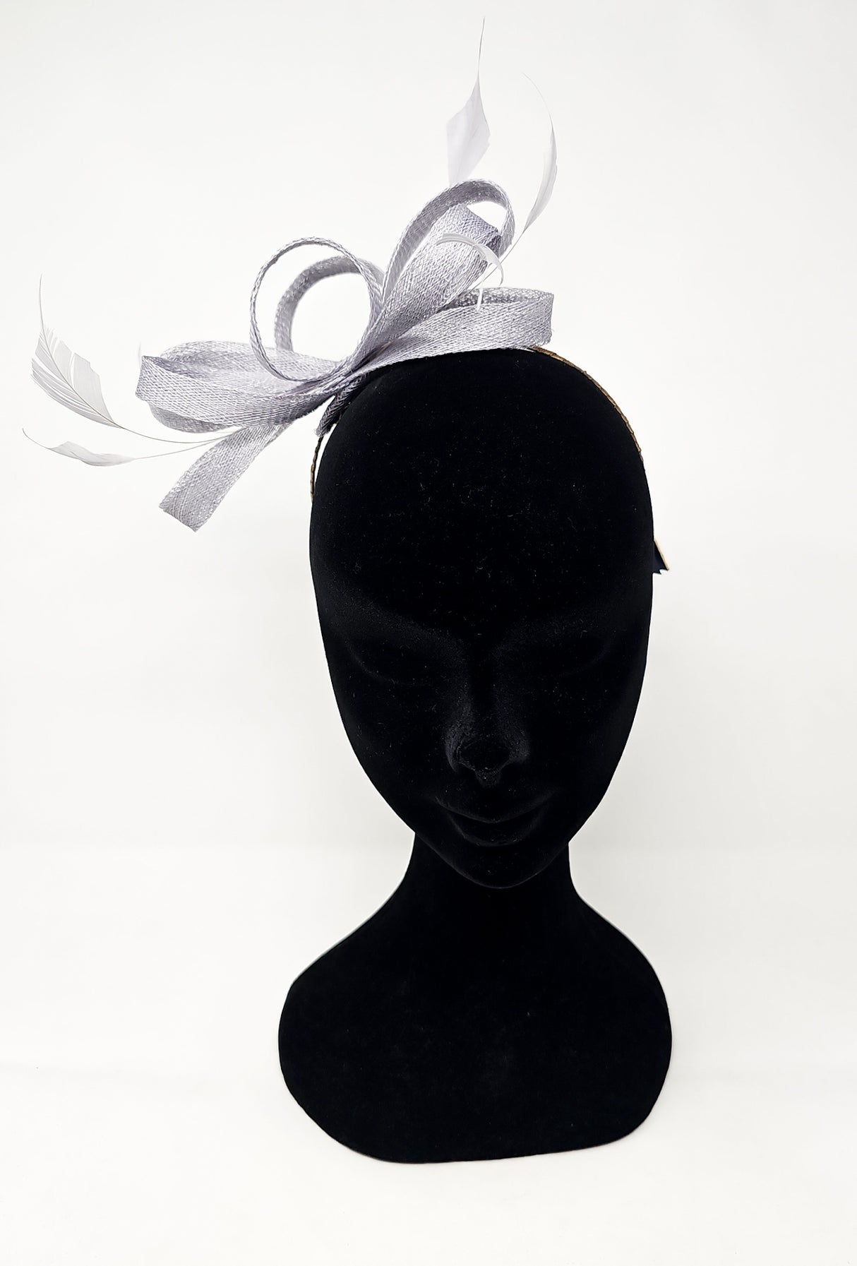 Lunar Looped Feather Hairband Fascinator