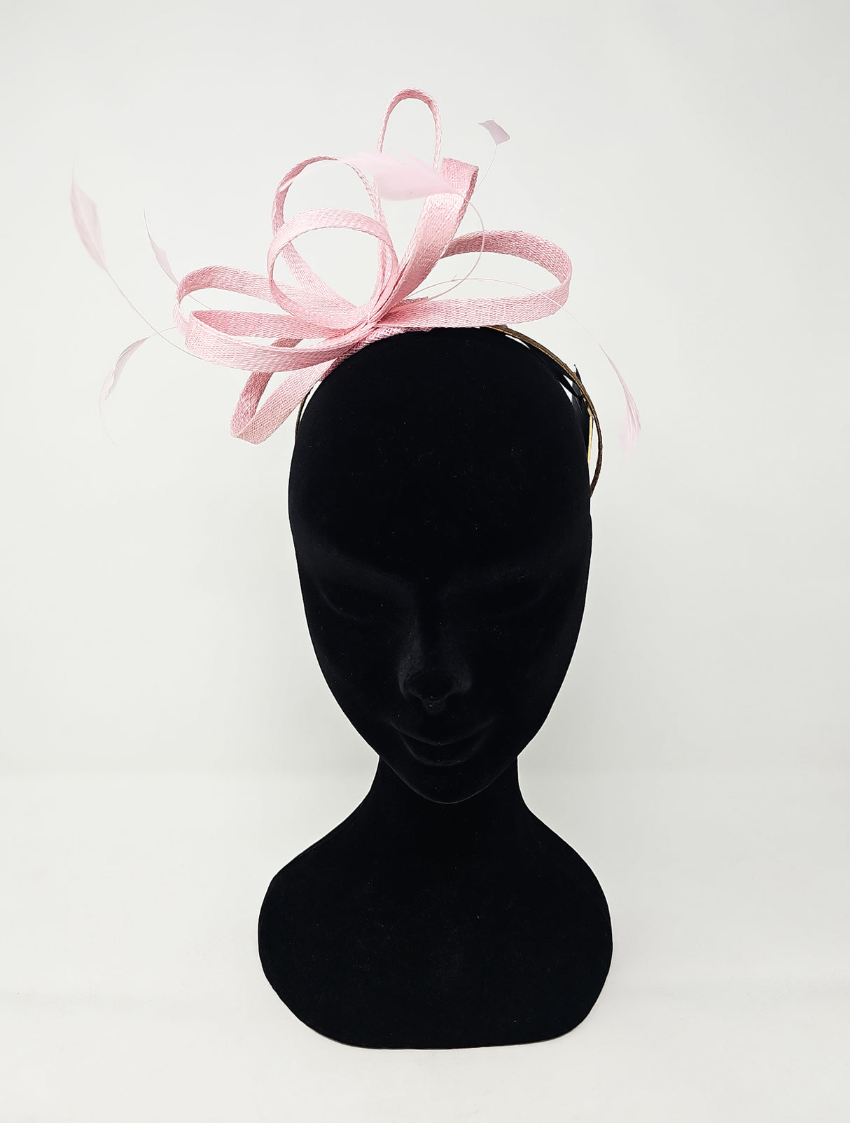 Peony Looped Feather Hairband Fascinator