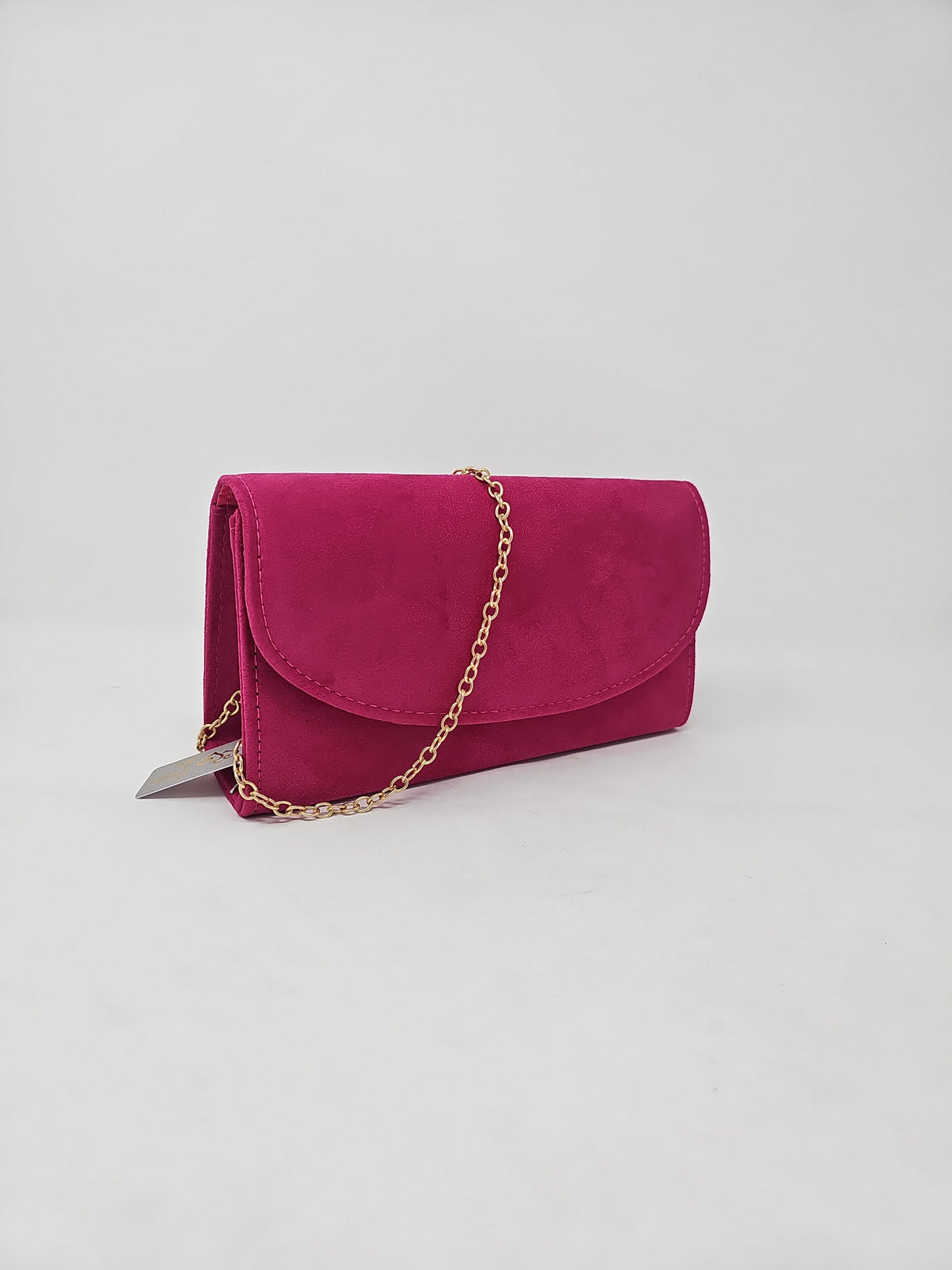 Fuchsia Pink Clutch Bag