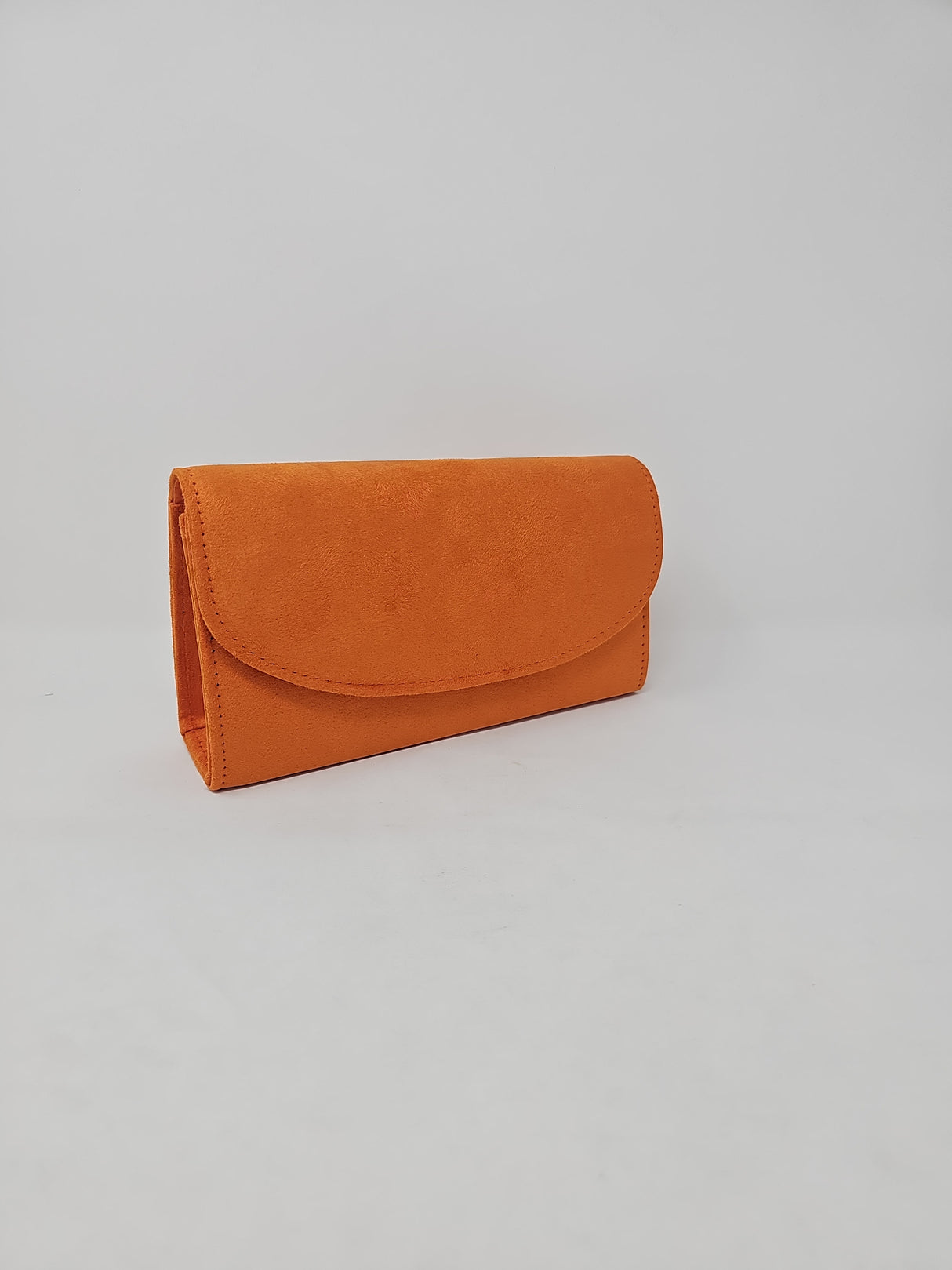 Bright Orange Clutch Bag