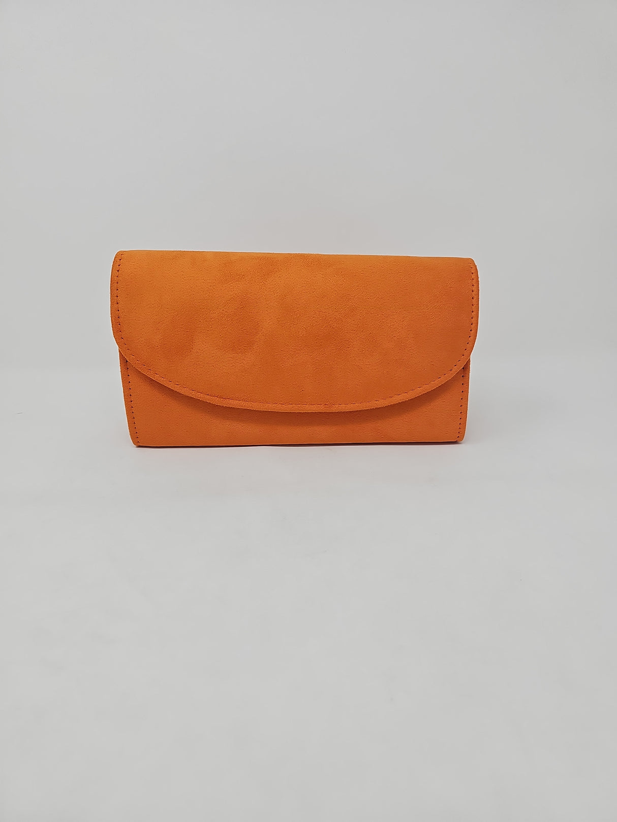 Bright Orange Clutch Bag