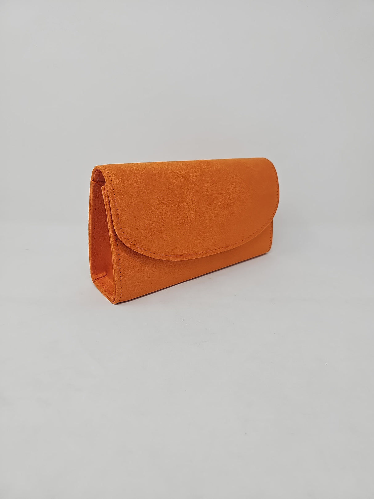 Bright Orange Clutch Bag