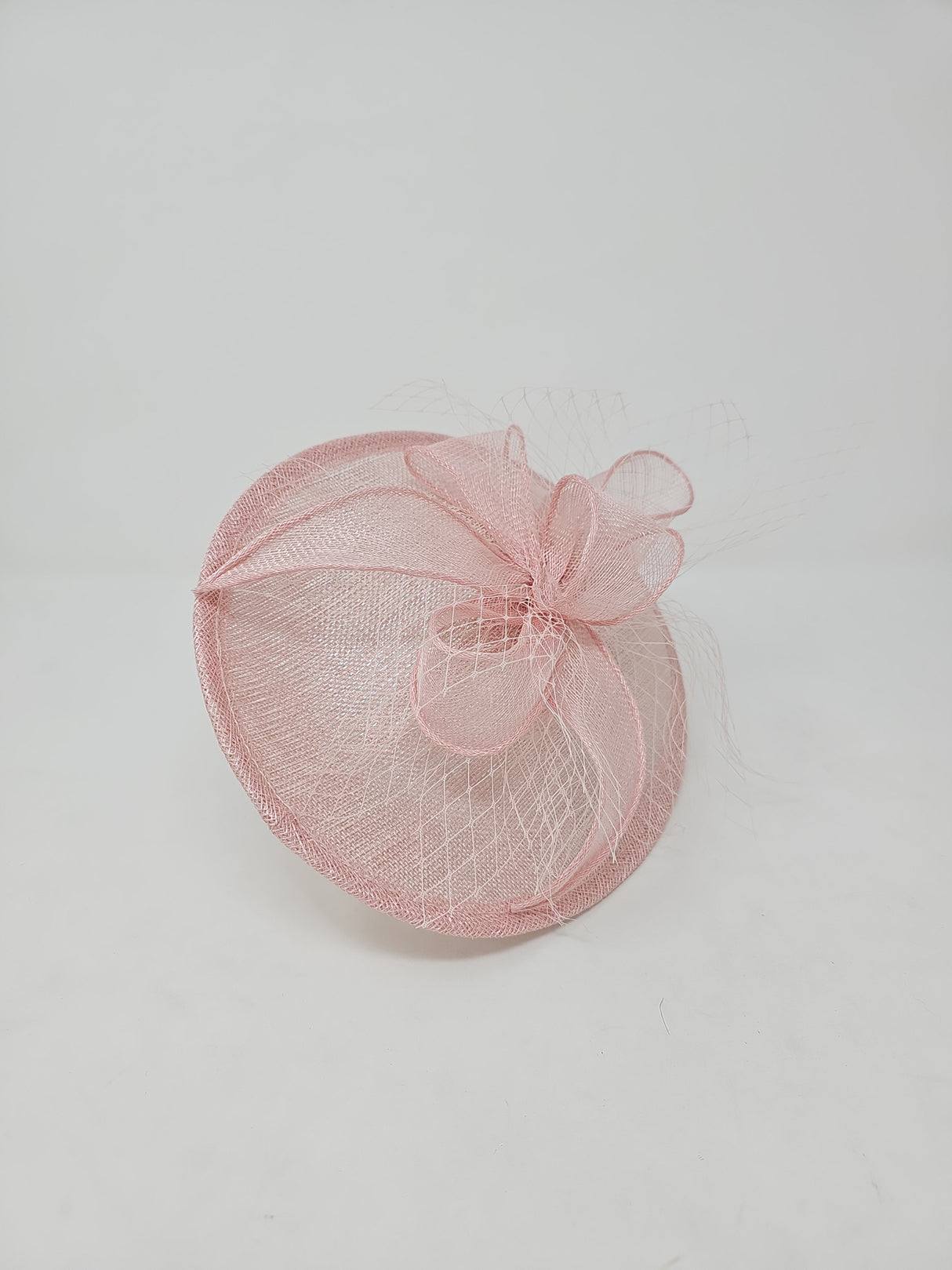 Metallic Pink Disc Hairband Fascinator