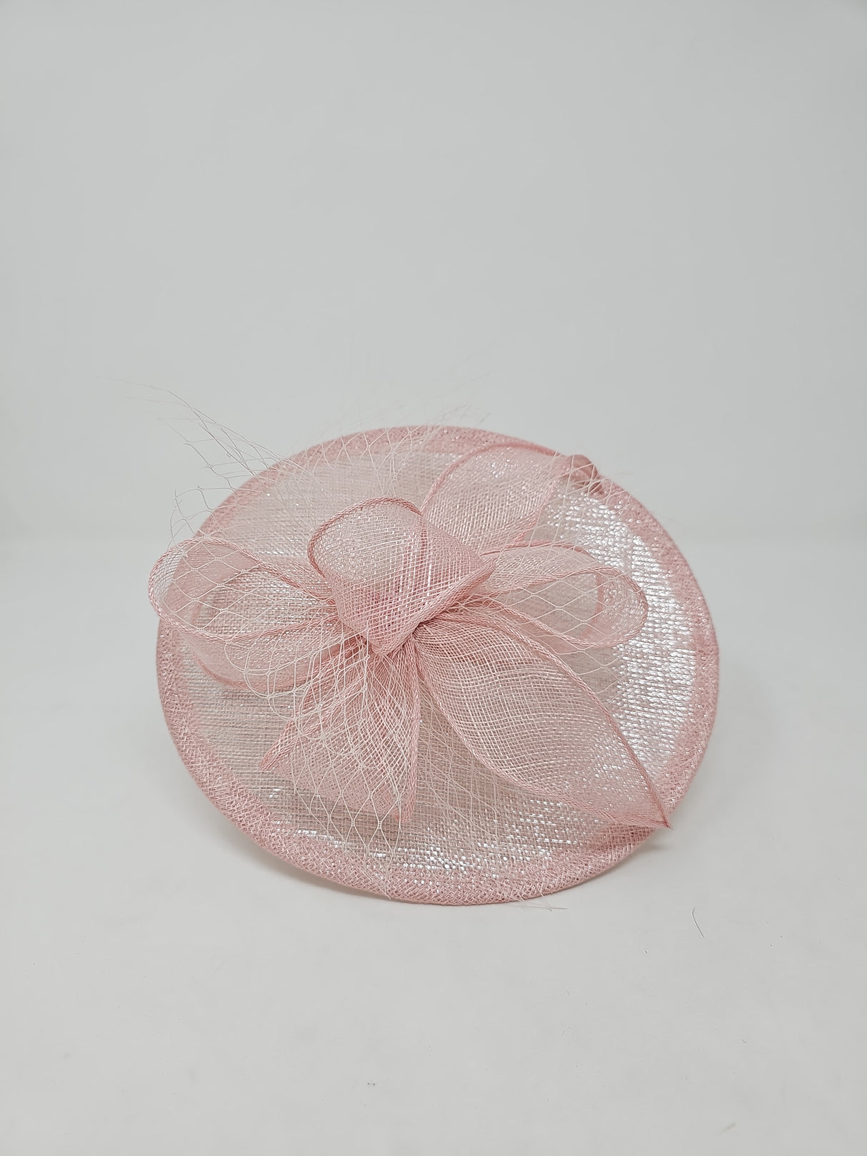 Metallic Pink Disc Hairband Fascinator