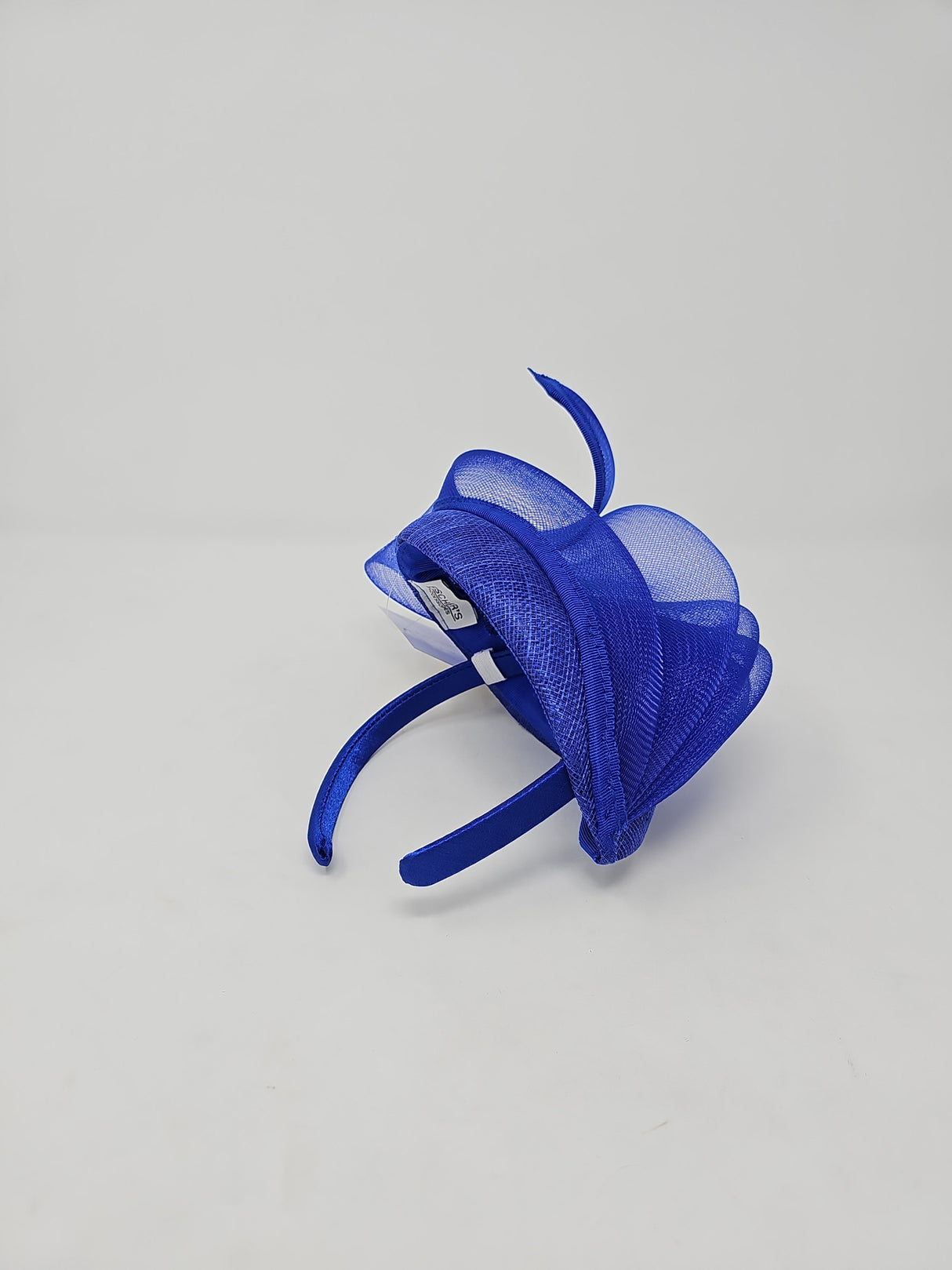 Lapis Blue Net Hairband Fascinator