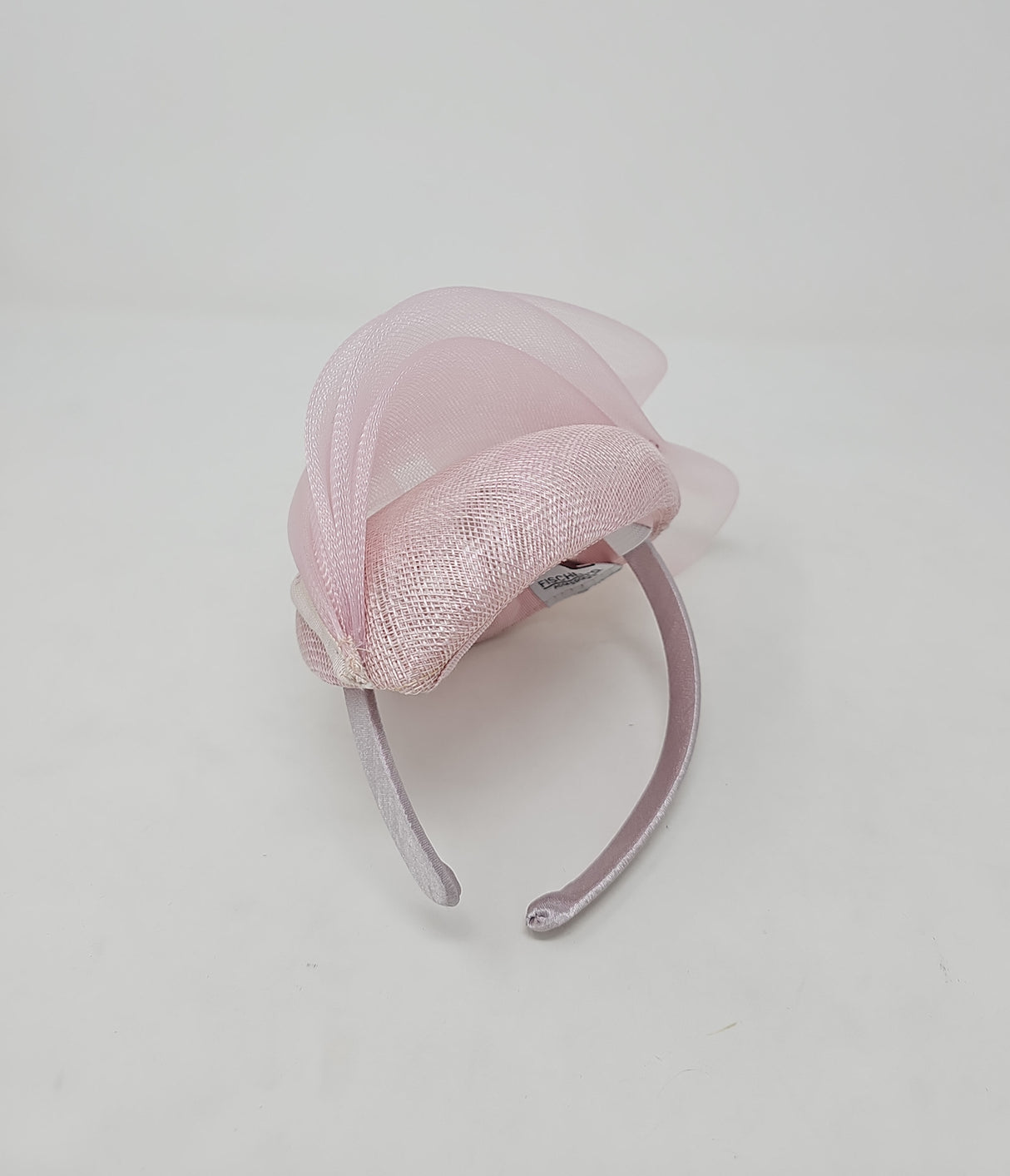 Sorbet Pink Net Hairband Fascinator