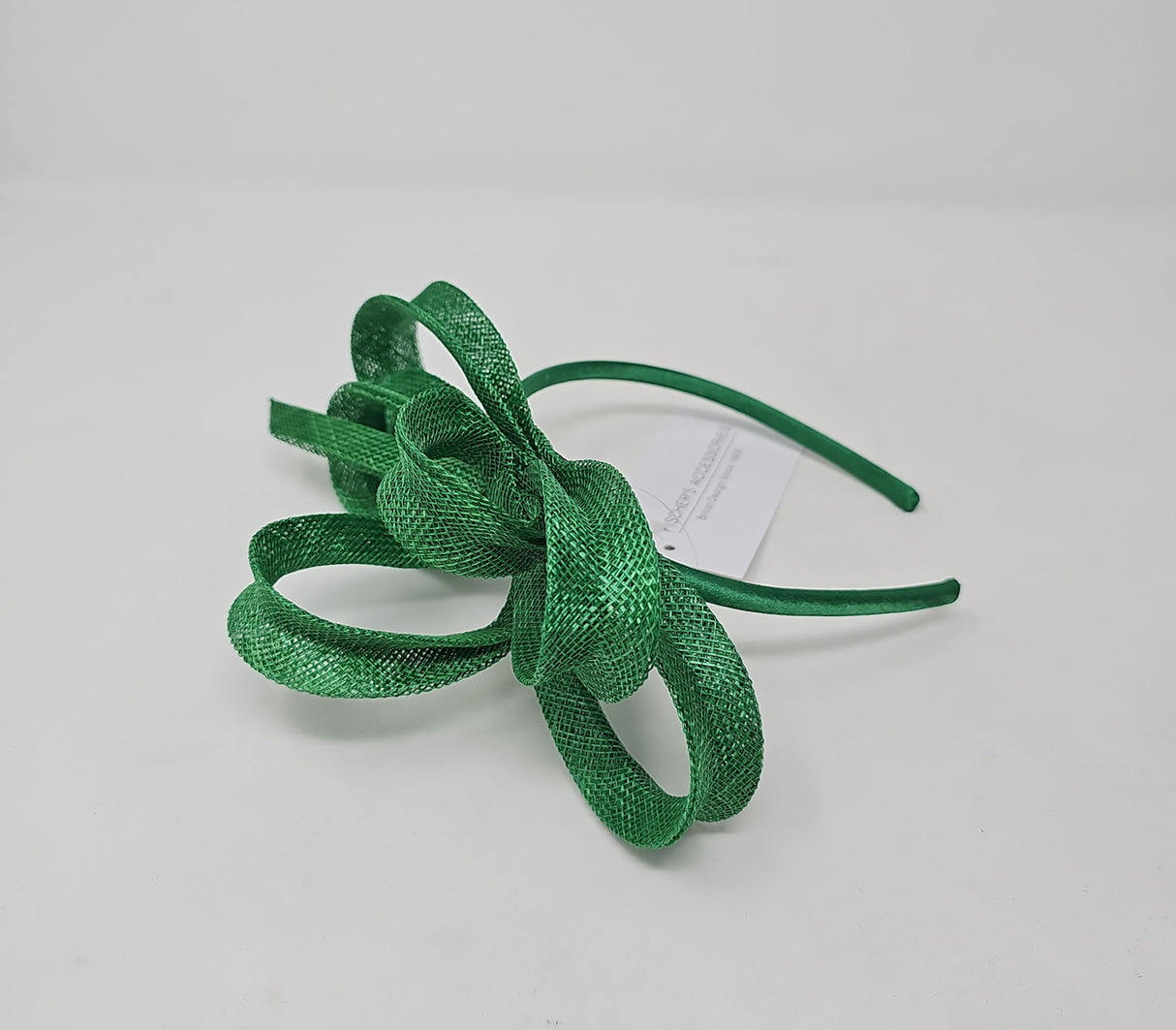 Emerald Green Loop Hairband Fascinator