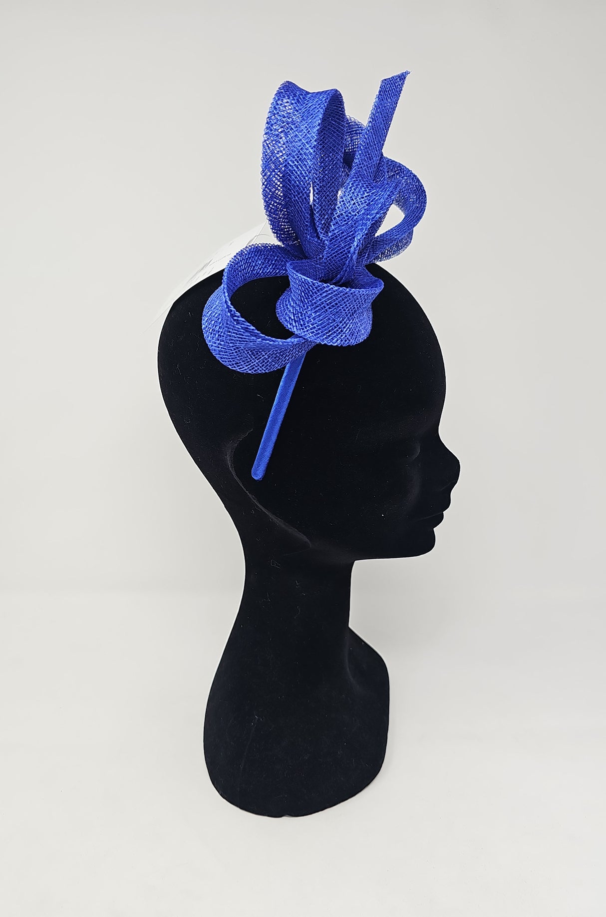 Lapis Blue Loop Hairband Fascinator