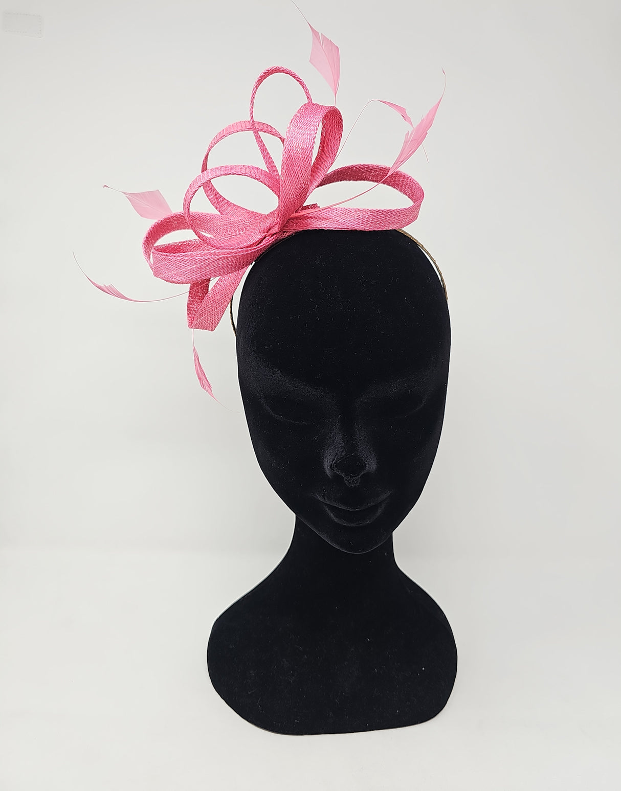 Flamingo Looped Feather Hairband Fascinator