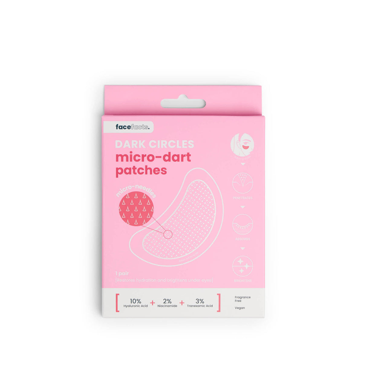 Face Facts Dark Circles Micro Dart Patches 1 Treatment