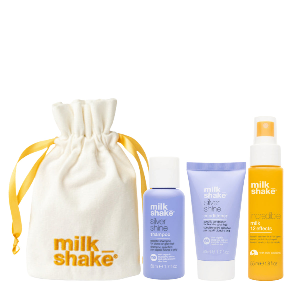 milk_shake Silver Shine Mini Trio Set