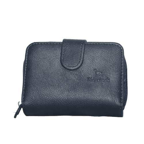 Ridgeback Purse with Button Fastening Navy