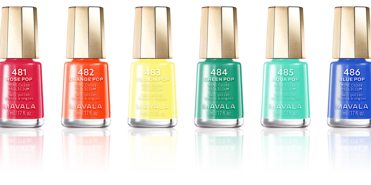 Mavala Nail Polish Pop Wave Collection 5ml
