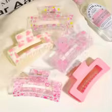 Pink Jaws Hair Clip Pink Blush Collection