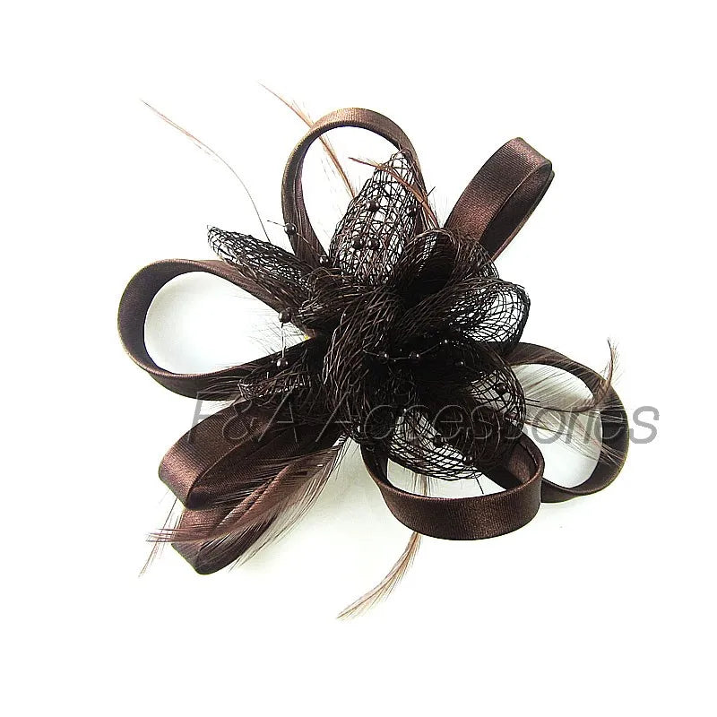 Chocolate Brown Slide Hair Clip