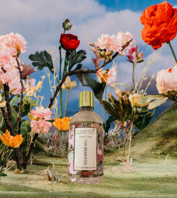 Lusso Tan Liquid Shower Gel Tan Remover Summer Meadow 250ml