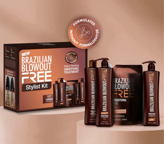 Brazilian Blowout-Free Smoothing Treatment Stylist Kit