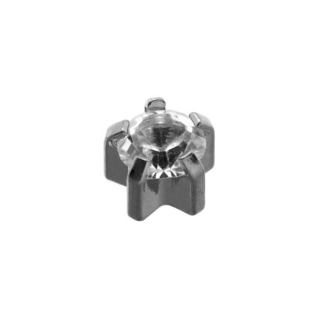 Caflon April Birthstone Clawset Ear Piercing Studs