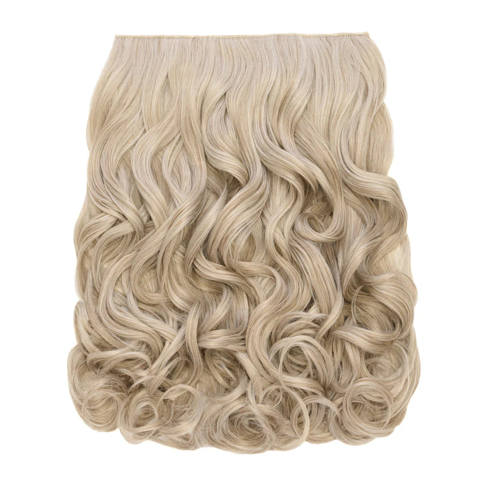 Stranded 20" Heat Resistant Curly Clip In Hair Extensions