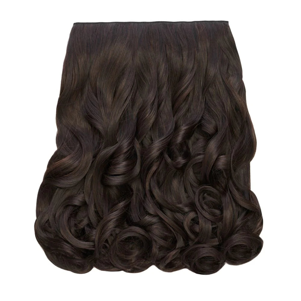 Stranded 20" Heat Resistant Curly Clip In Hair Extensions
